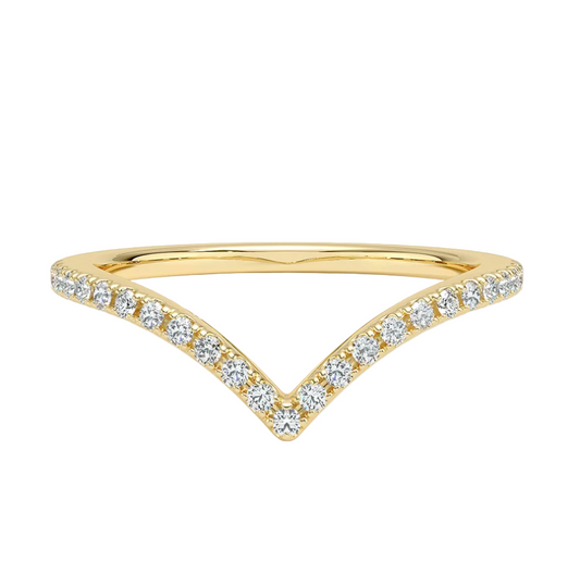 0.37 CT Round Full Eternity Lab Grown Diamond Wedding Band