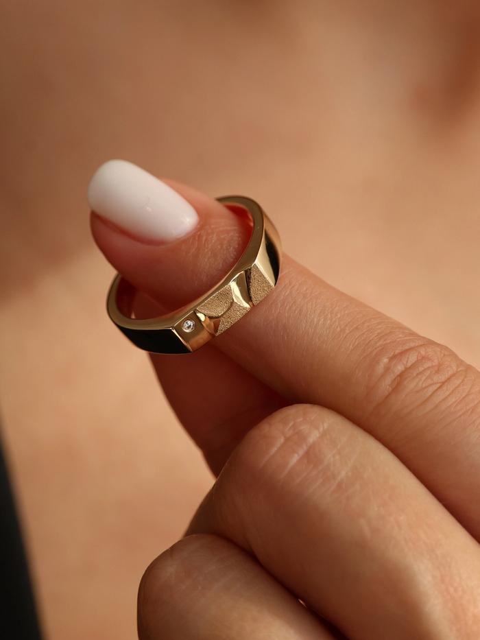 Marquise Cut Cluster Styled Lab Grown Wedding Band