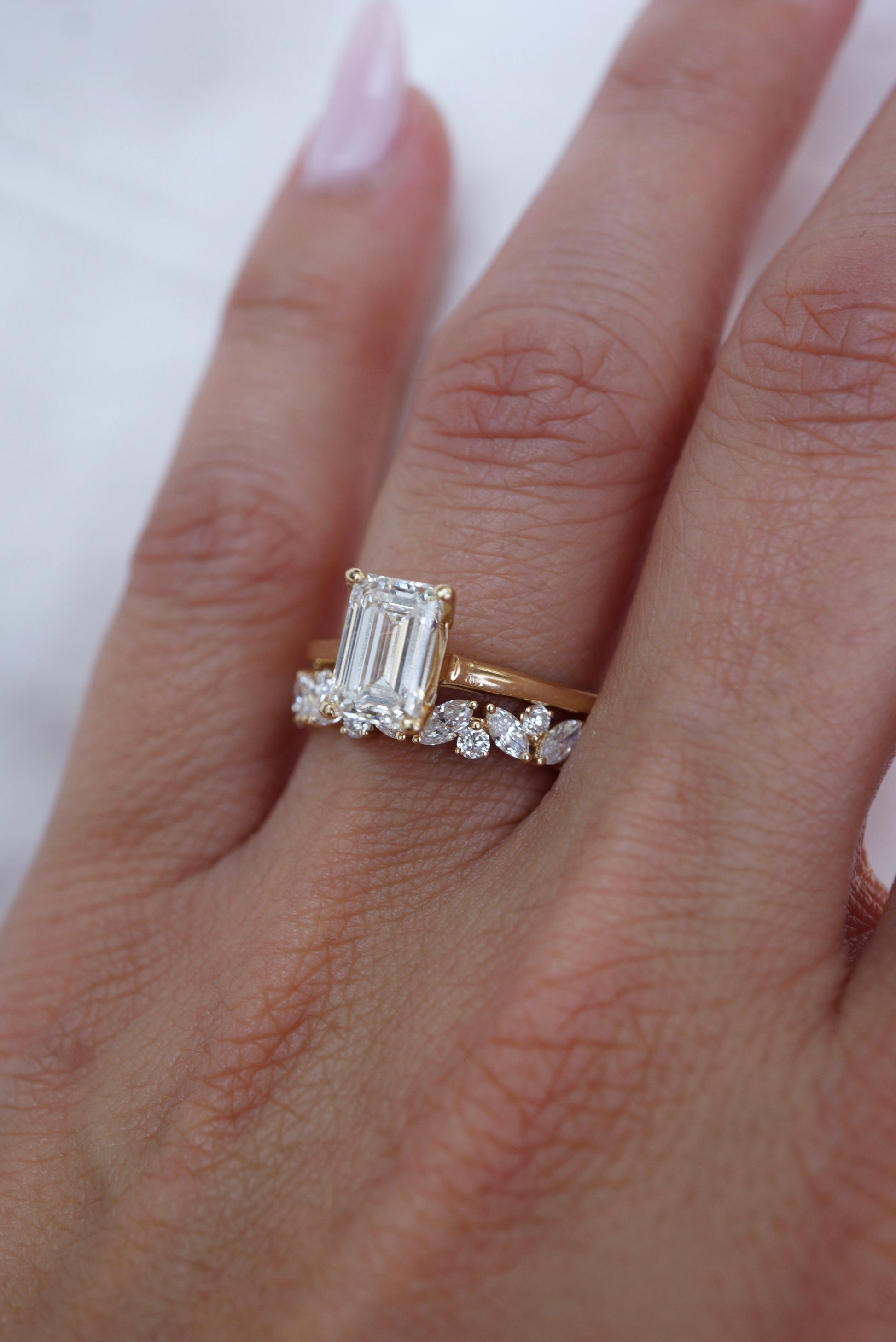 0.37 CT Round Full Eternity Lab Grown Diamond Wedding Band