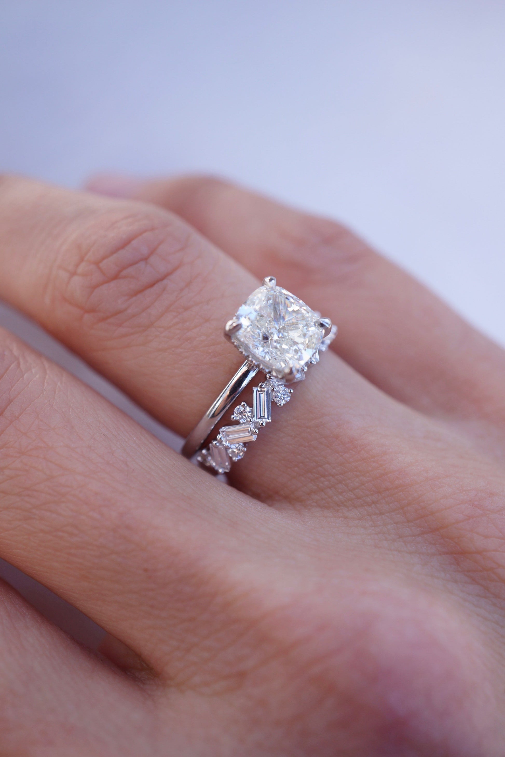 0.37 CT Round Full Eternity Lab Grown Diamond Wedding Band
