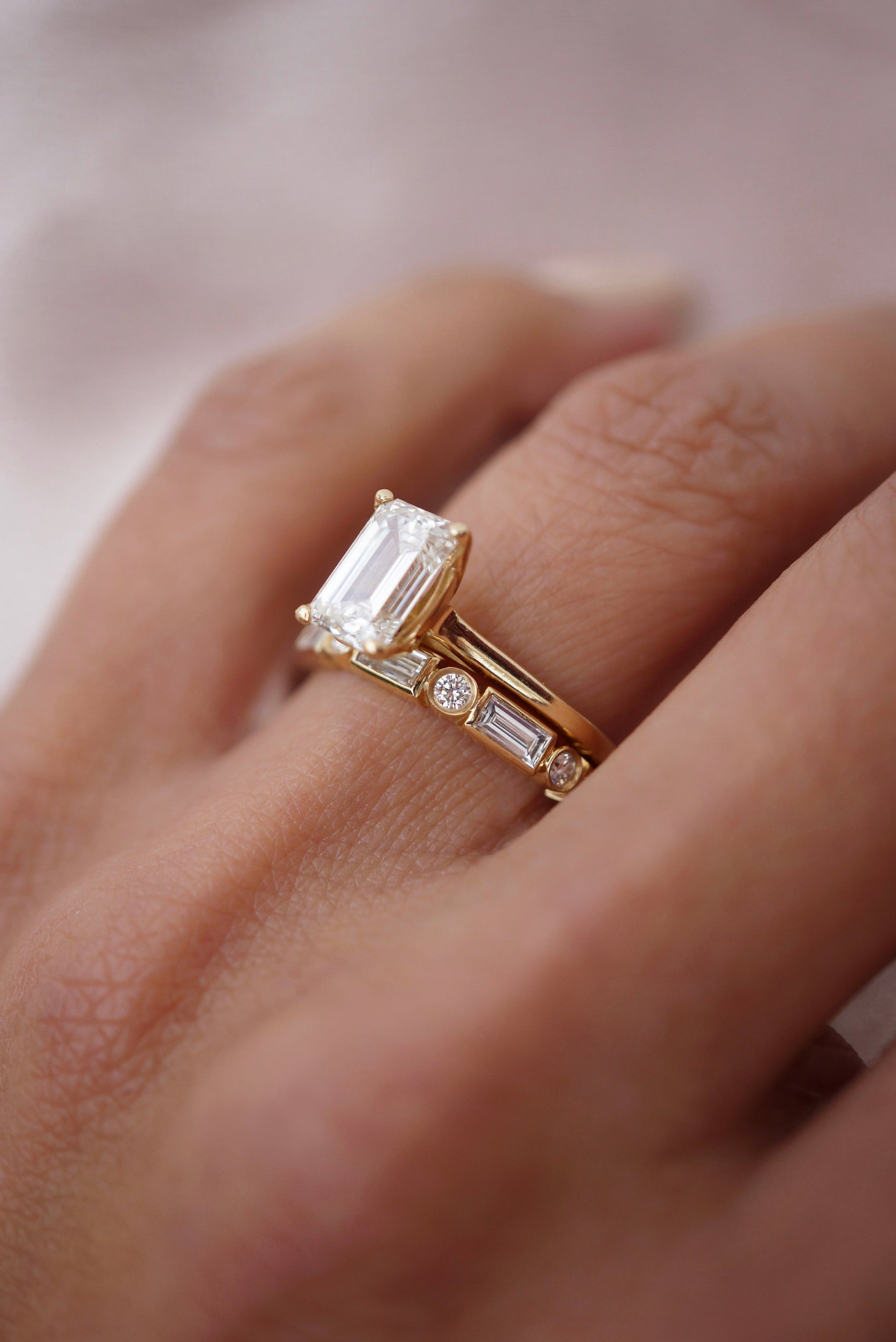 0.37 CT Round Full Eternity Lab Grown Diamond Wedding Band