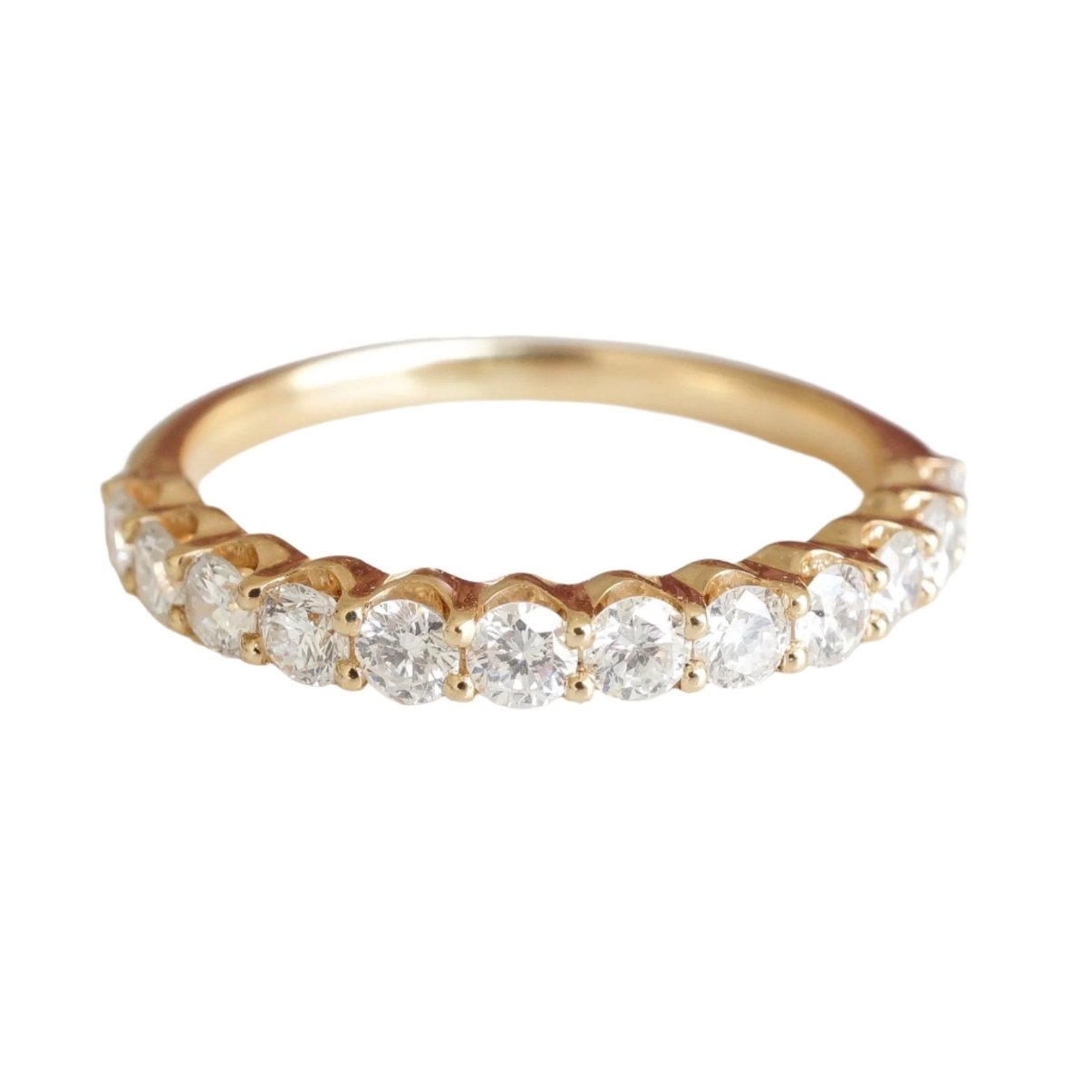 0.37 CT Round Full Eternity Lab Grown Diamond Wedding Band