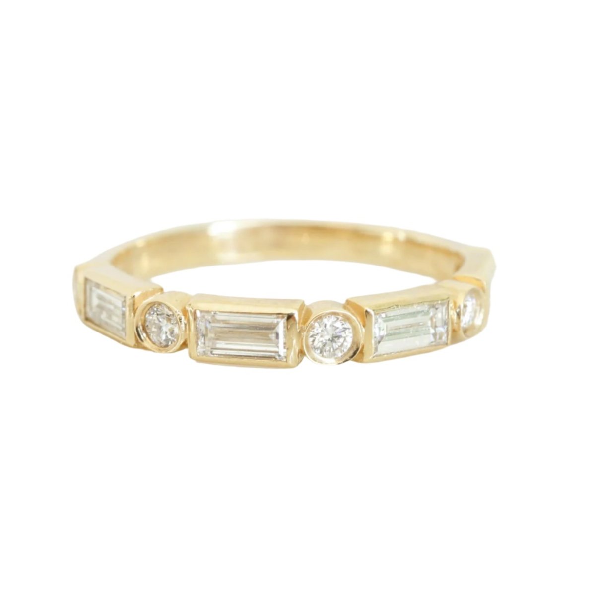 0.37 CT Round Full Eternity Lab Grown Diamond Wedding Band