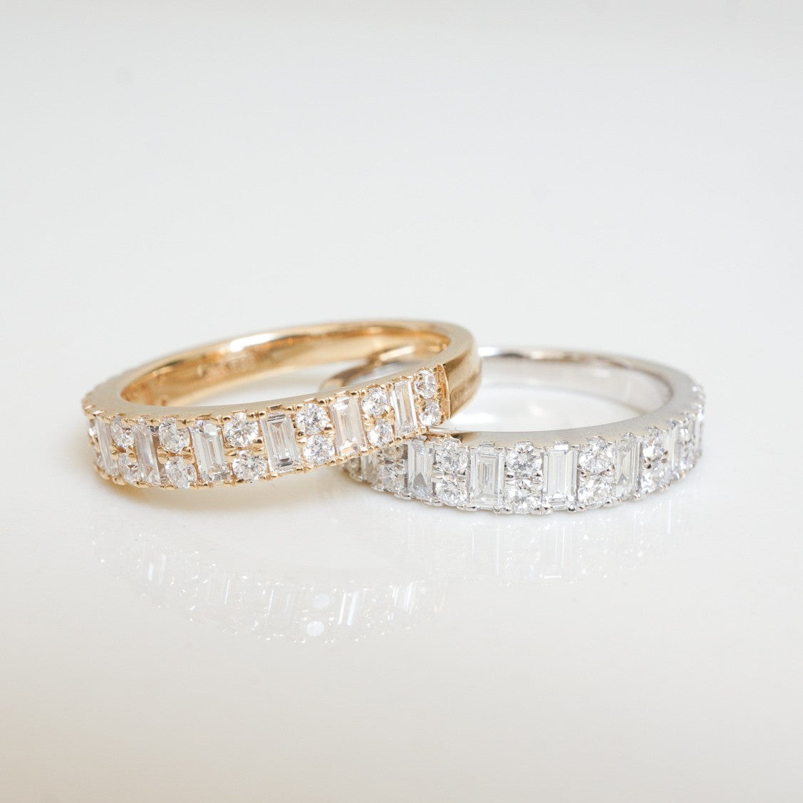 0.37 CT Round Full Eternity Lab Grown Diamond Wedding Band