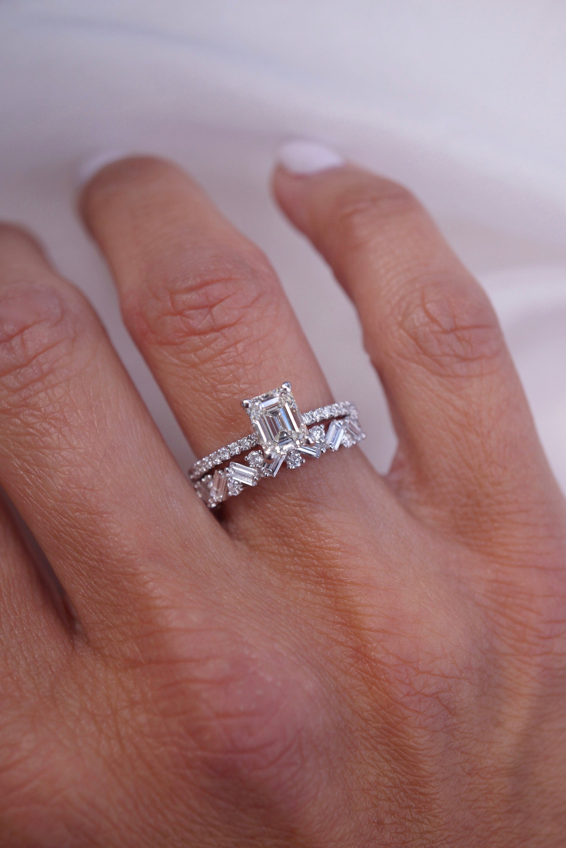0.37 CT Round Full Eternity Lab Grown Diamond Wedding Band