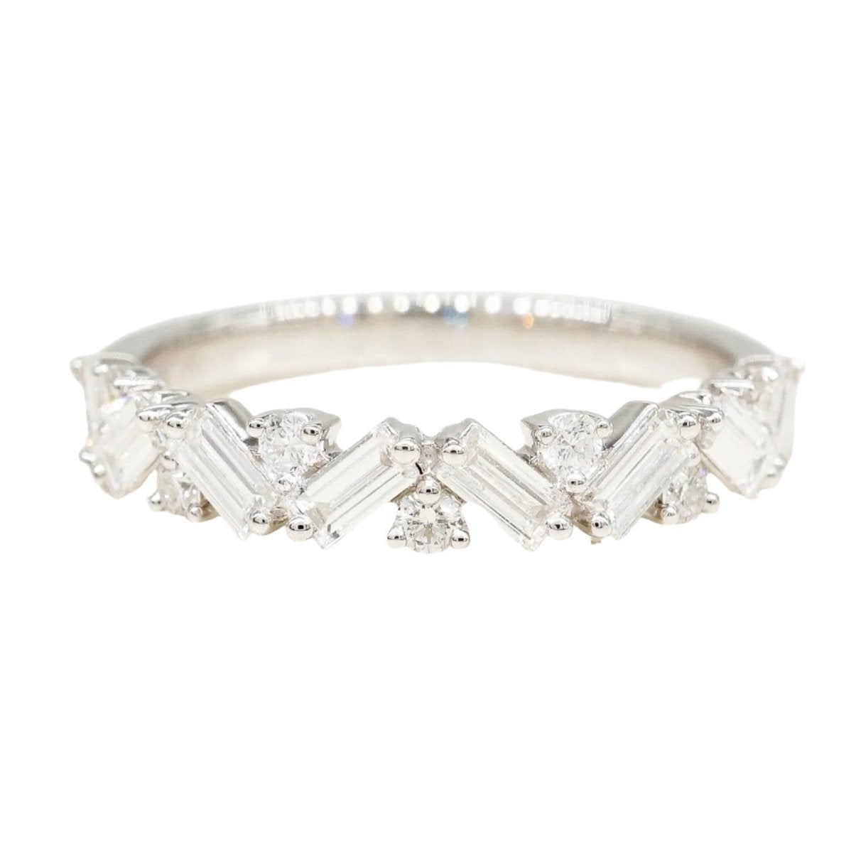 0.37 CT Round Full Eternity Lab Grown Diamond Wedding Band