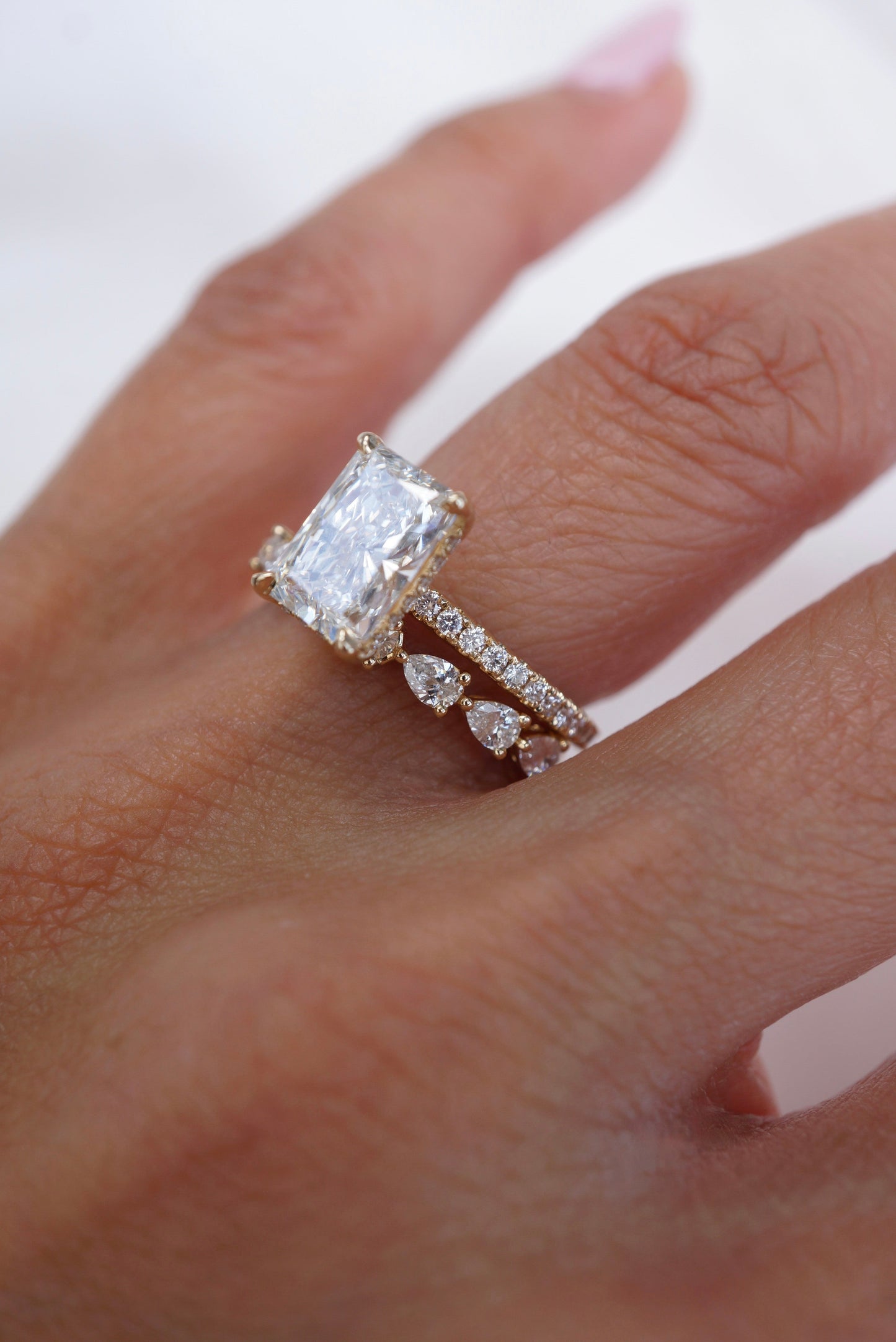 0.37 CT Round Full Eternity Lab Grown Diamond Wedding Band