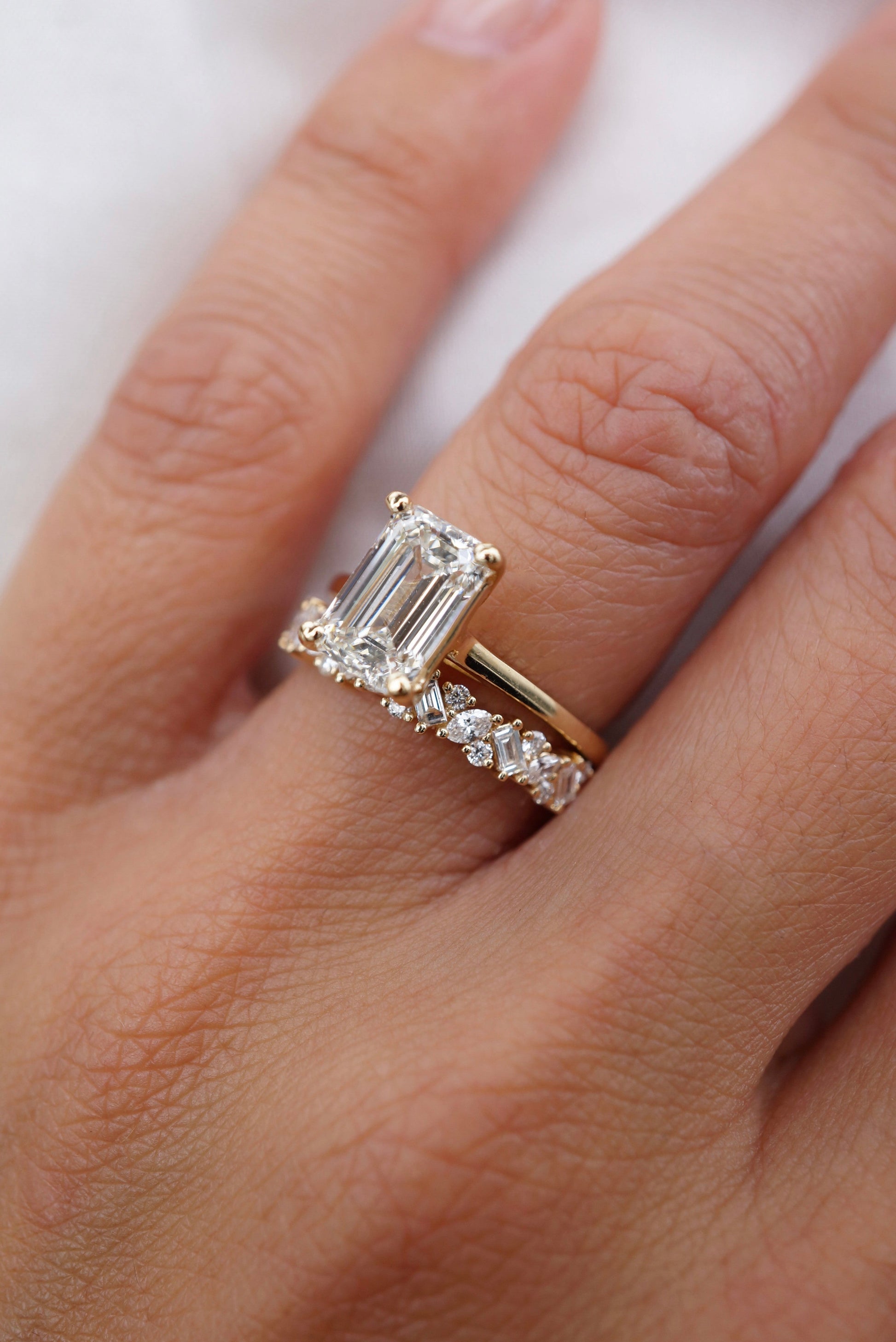 0.37 CT Round Full Eternity Lab Grown Diamond Wedding Band