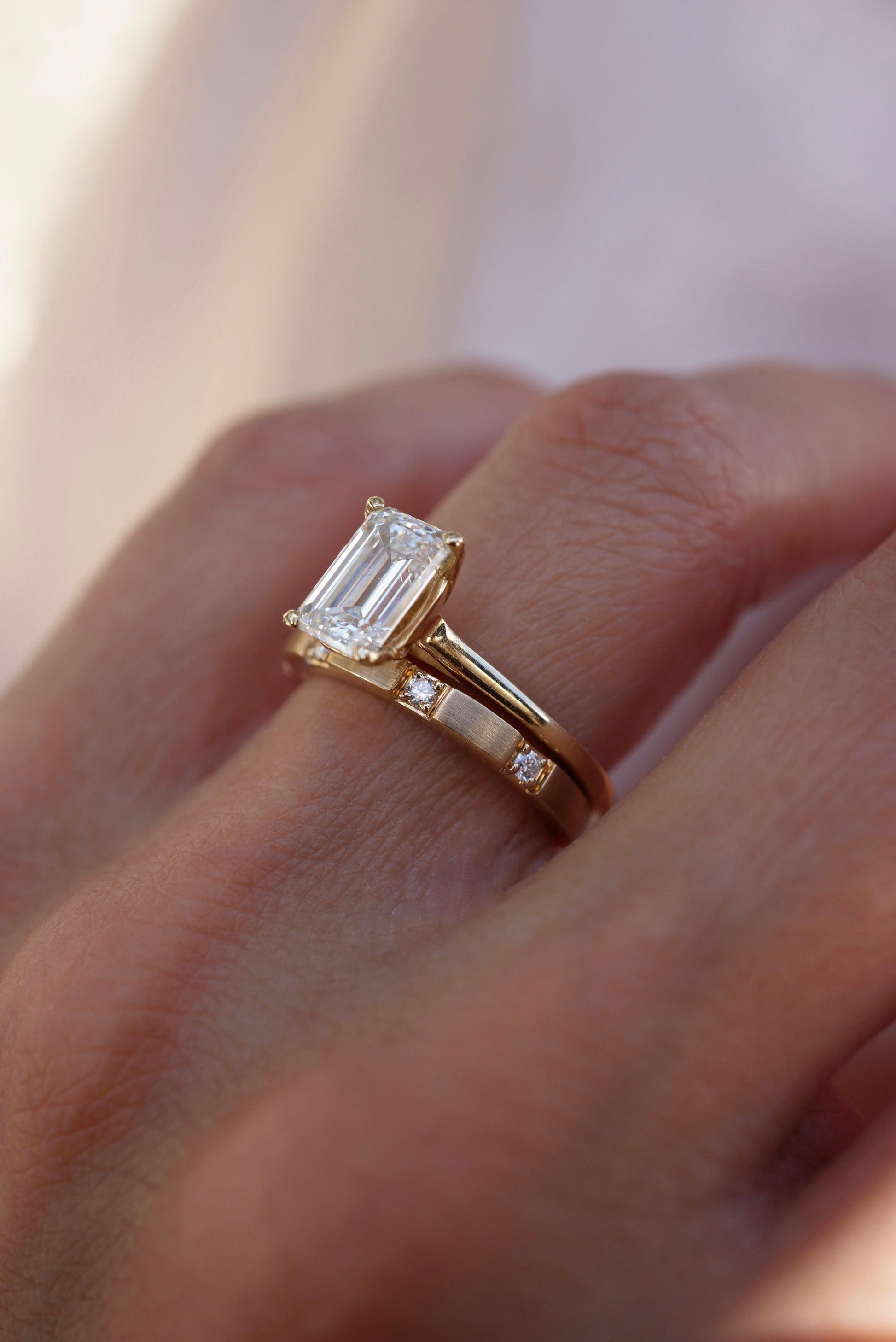 0.37 CT Round Full Eternity Lab Grown Diamond Wedding Band