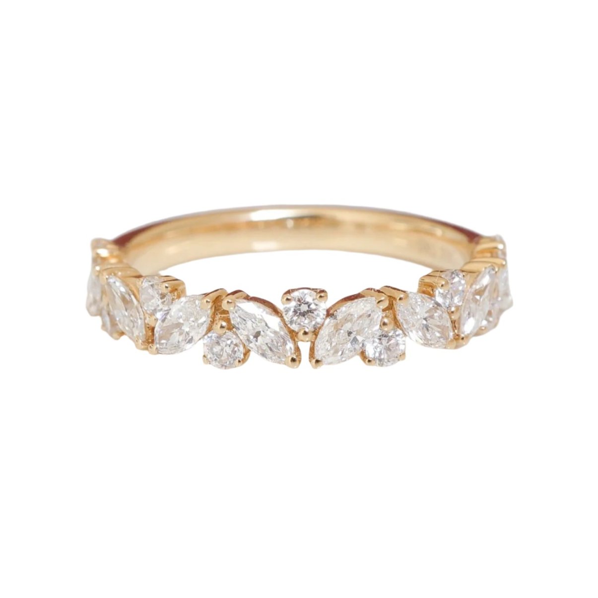 0.37 CT Round Full Eternity Lab Grown Diamond Wedding Band