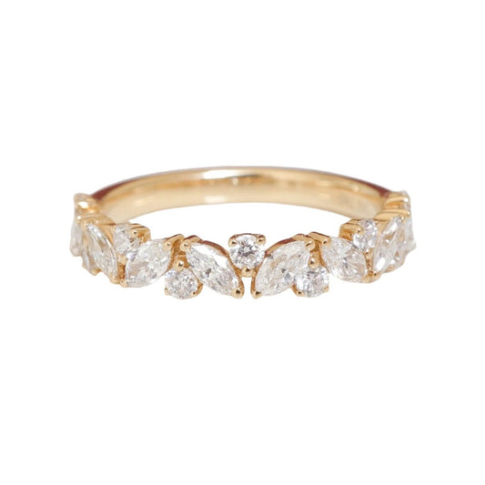 0.37 CT Round Full Eternity Lab Grown Diamond Wedding Band