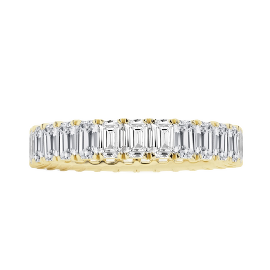 0.37 CT Round Full Eternity Lab Grown Diamond Wedding Band
