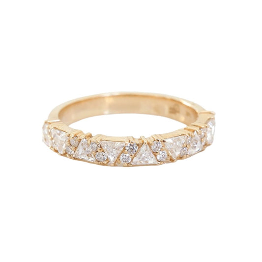 0.37 CT Round Full Eternity Lab Grown Diamond Wedding Band