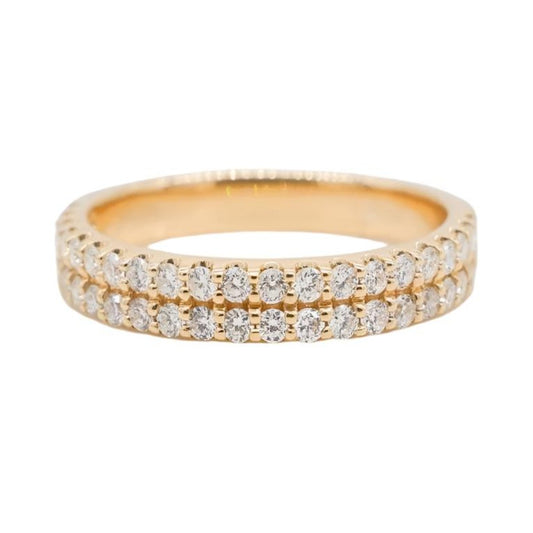 0.37 CT Round Full Eternity Lab Grown Diamond Wedding Band