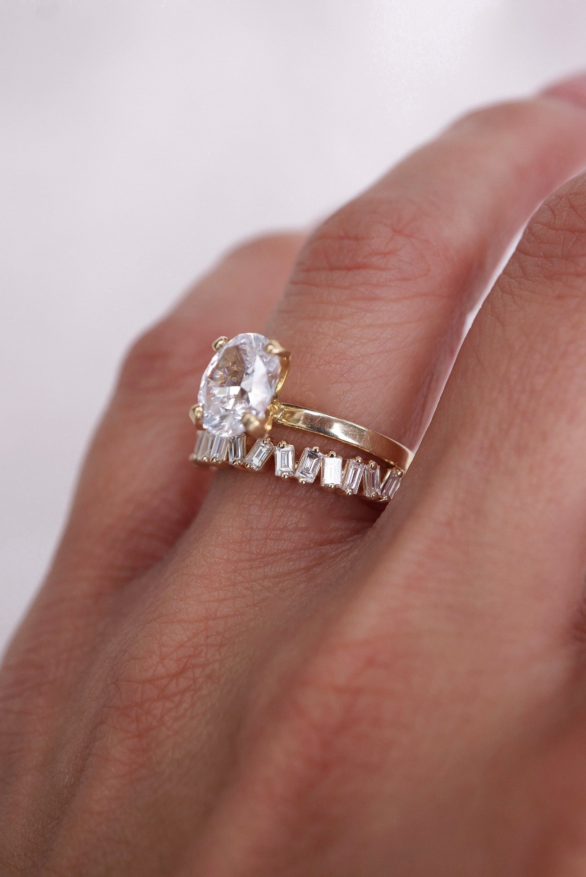 0.37 CT Round Full Eternity Lab Grown Diamond Wedding Band