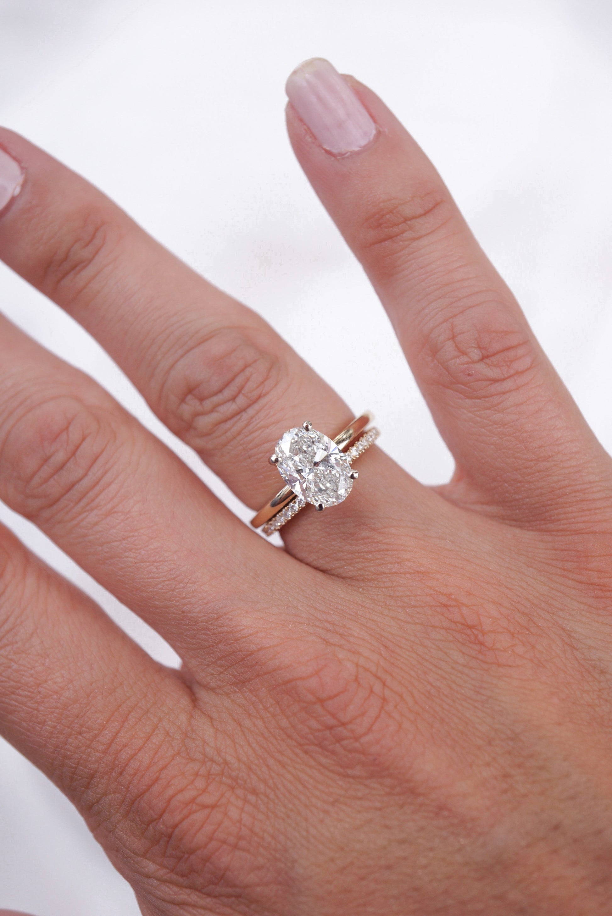 0.37 CT Round Full Eternity Lab Grown Diamond Wedding Band