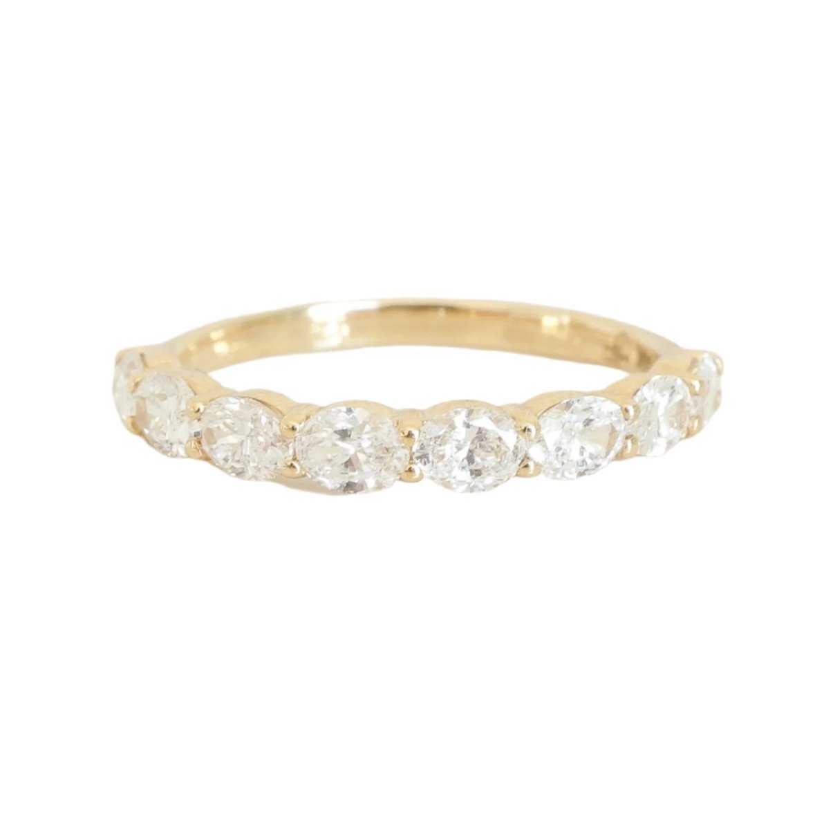 0.37 CT Round Full Eternity Lab Grown Diamond Wedding Band
