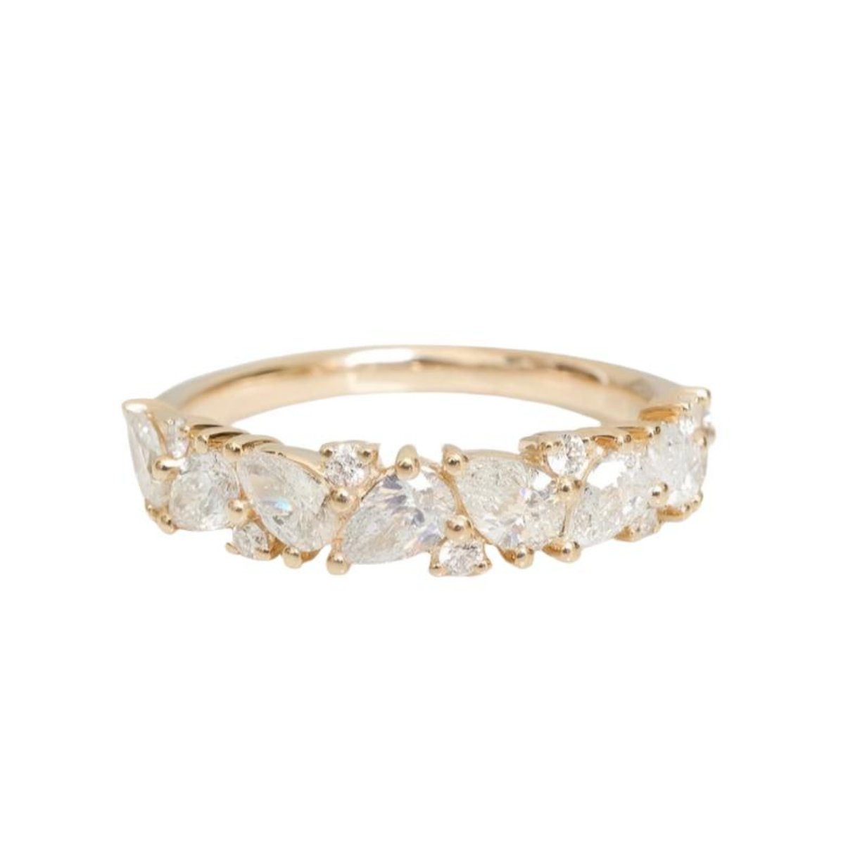 0.37 CT Round Full Eternity Lab Grown Diamond Wedding Band