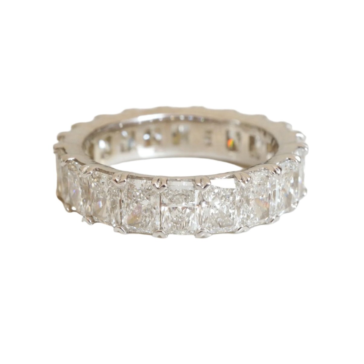 0.37 CT Round Full Eternity Lab Grown Diamond Wedding Band