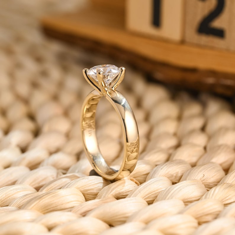 Marquise Cut Cluster Styled Lab Grown Diamond Engagement Ring