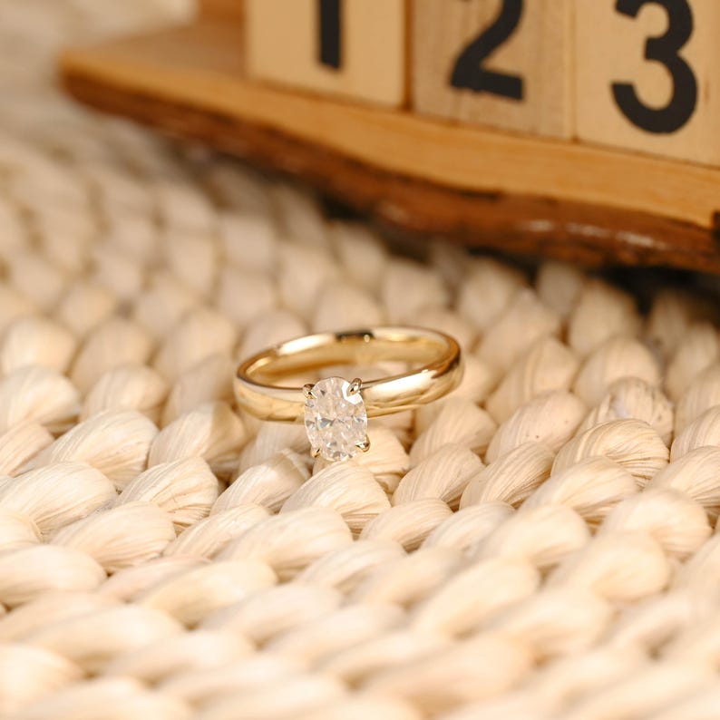 Marquise Cut Cluster Styled Lab Grown Diamond Engagement Ring