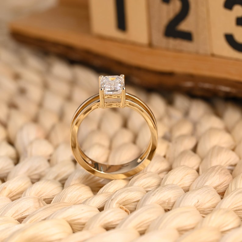 Marquise Cut Cluster Styled Lab Grown Diamond Engagement Ring
