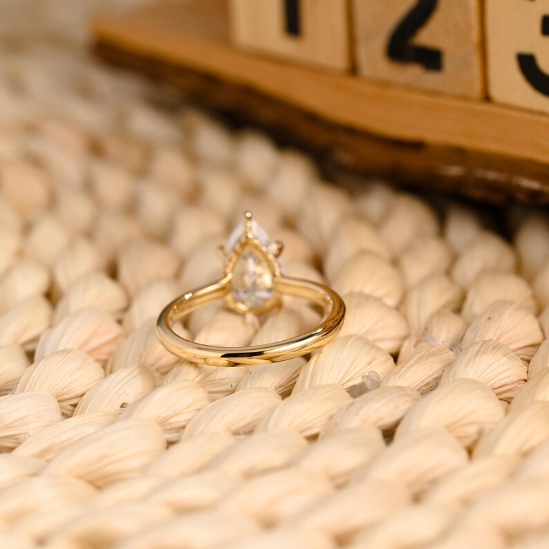 Marquise Cut Cluster Styled Lab Grown Diamond Engagement Ring