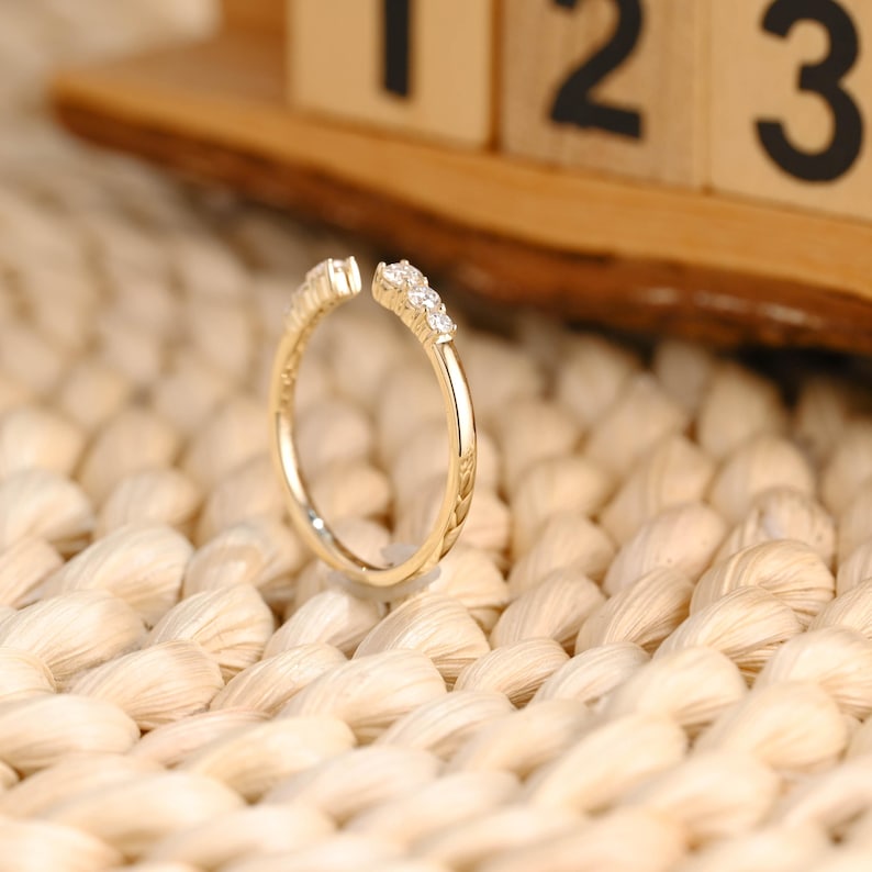 Marquise Cut Cluster Styled Lab Grown Wedding Band