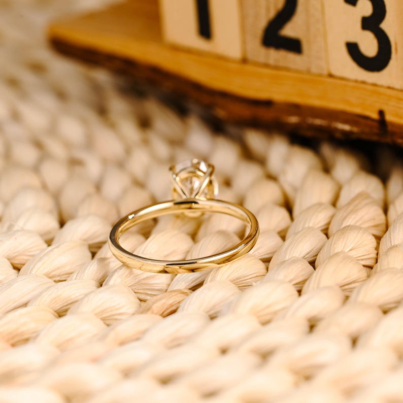 Marquise Cut Cluster Styled Lab Grown Diamond Engagement Ring