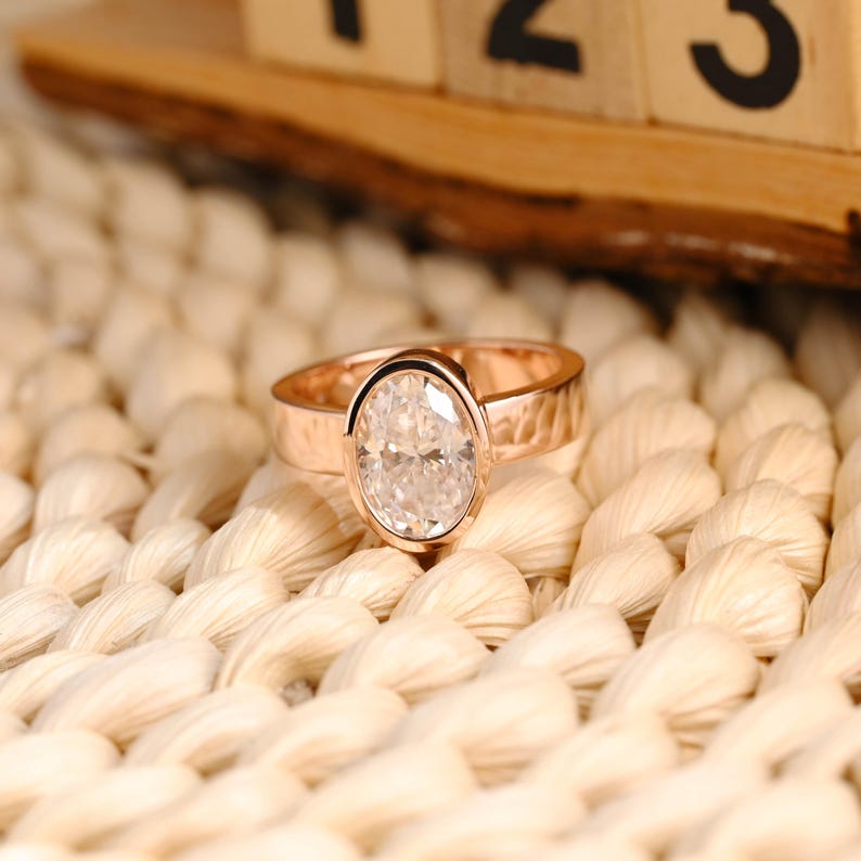 Marquise Cut Cluster Styled Lab Grown Diamond Engagement Ring
