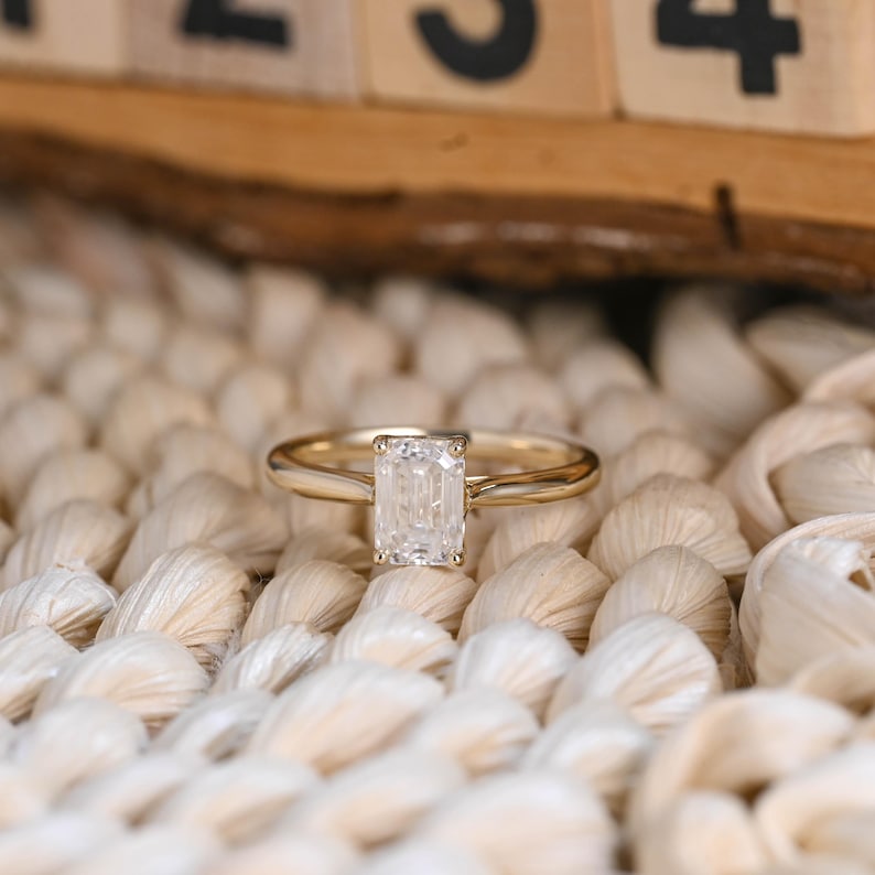 Marquise Cut Cluster Styled Lab Grown Diamond Engagement Ring