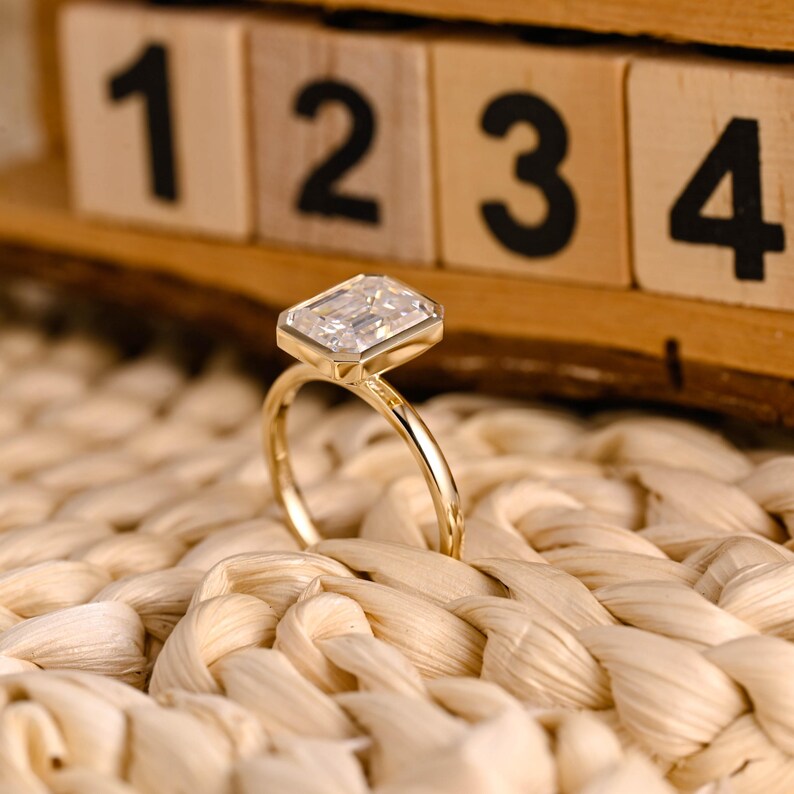 Marquise Cut Cluster Styled Lab Grown Diamond Engagement Ring