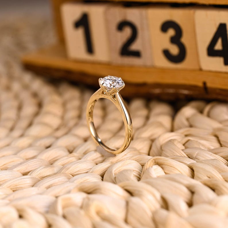 Marquise Cut Cluster Styled Lab Grown Diamond Engagement Ring