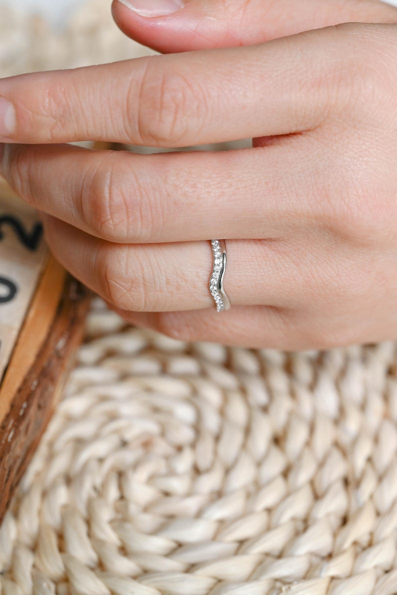 Marquise Cut Cluster Styled Lab Grown Wedding Band