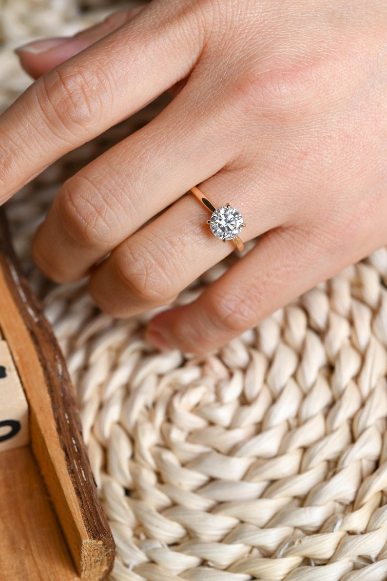 Marquise Cut Cluster Styled Lab Grown Diamond Bridal Ring Set