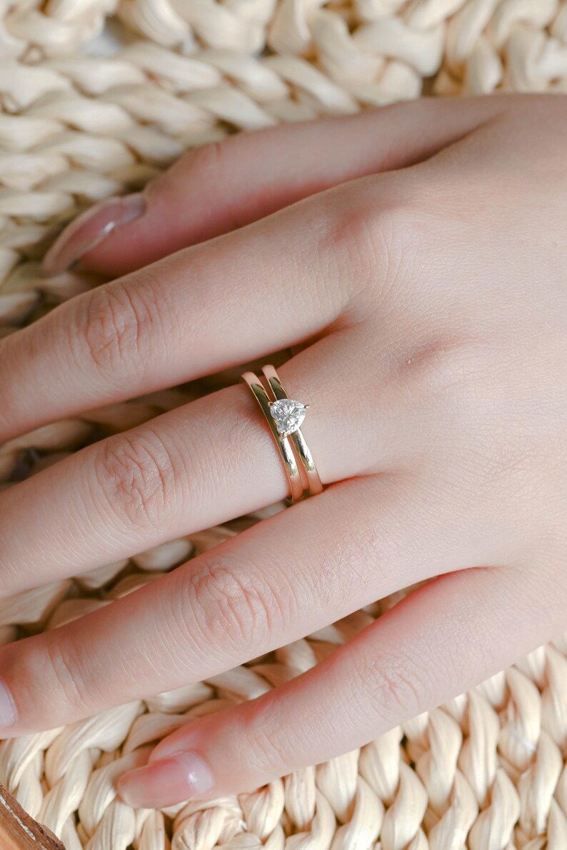 Marquise Cut Cluster Styled Lab Grown Diamond Bridal Ring Set
