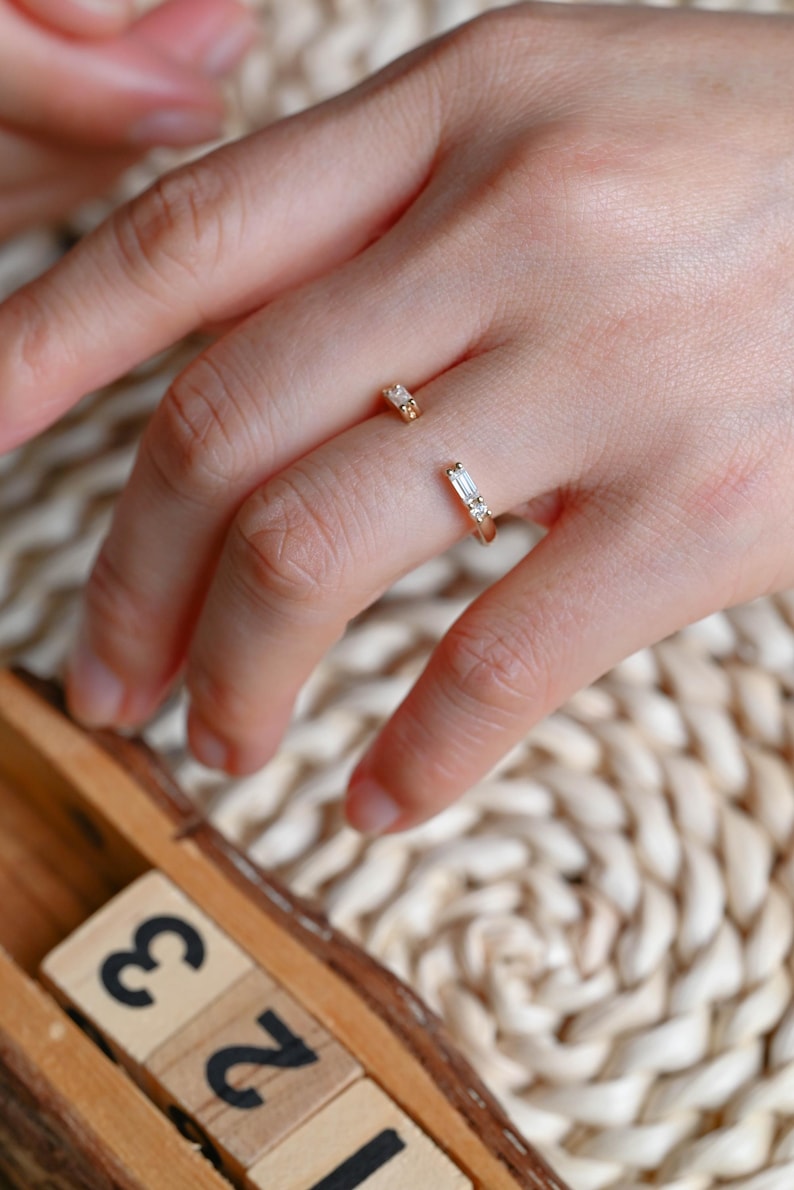 Marquise Cut Cluster Styled Lab Grown Wedding Band