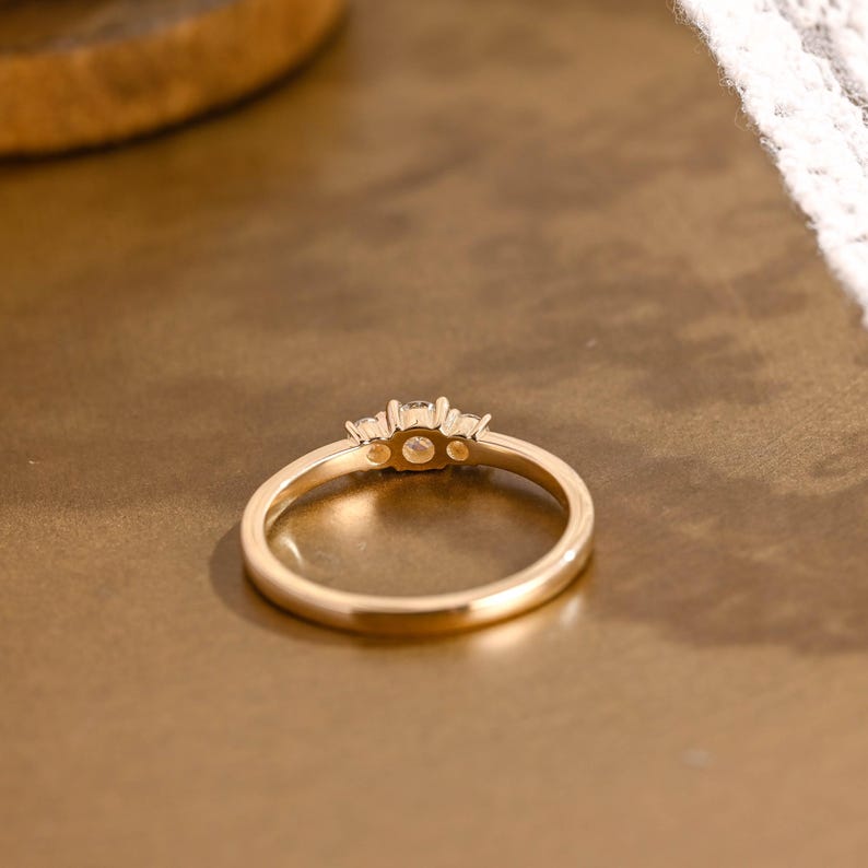 Marquise Cut Cluster Styled Lab Grown Wedding Band