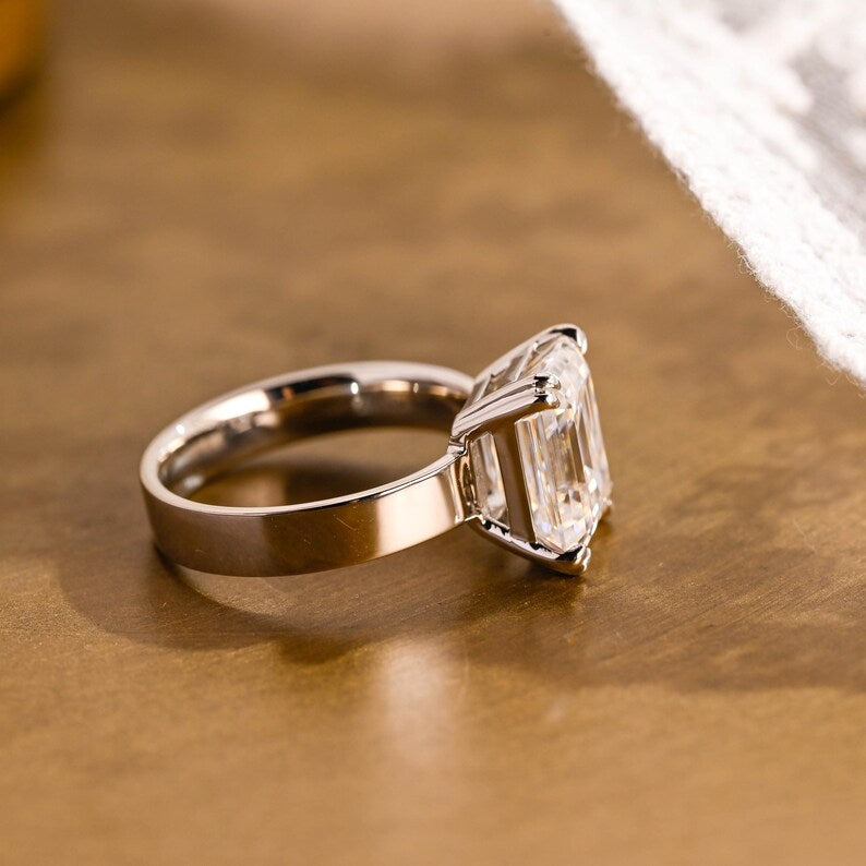 Marquise Cut Cluster Styled Lab Grown Diamond Engagement Ring
