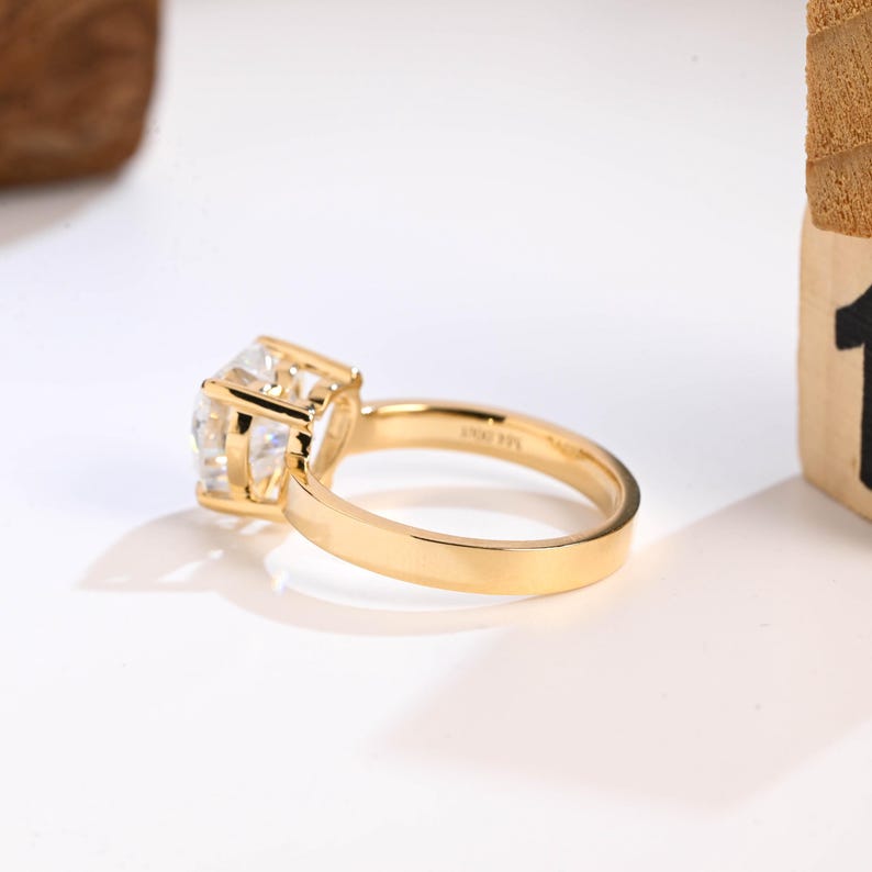 Marquise Cut Cluster Styled Lab Grown Diamond Engagement Ring