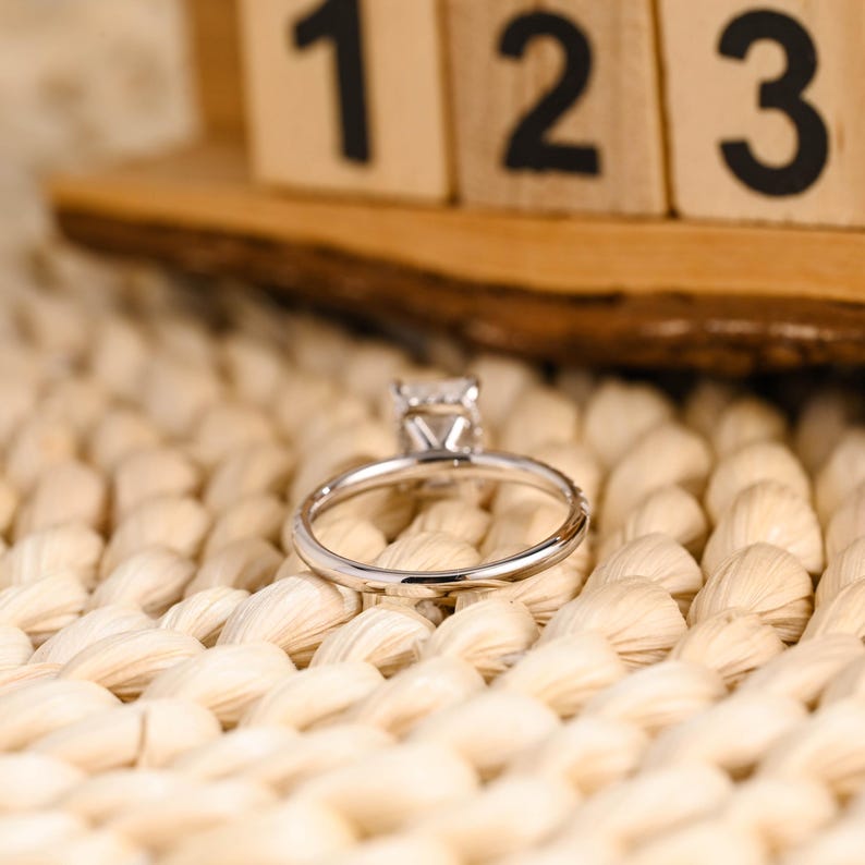 Marquise Cut Cluster Styled Lab Grown Diamond Engagement Ring