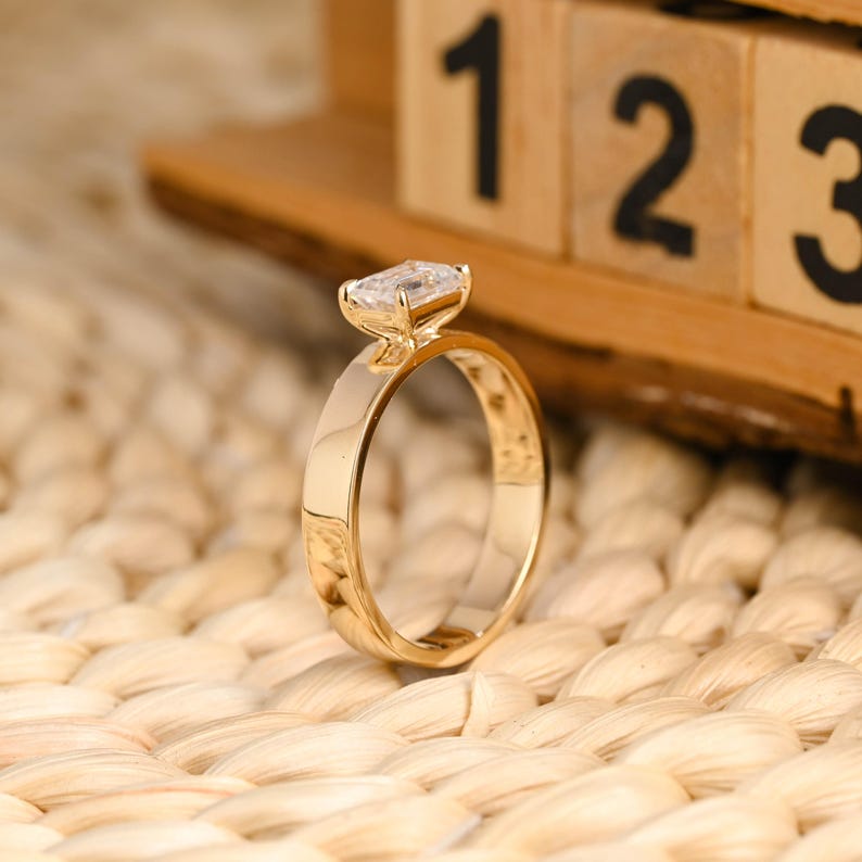 Marquise Cut Cluster Styled Lab Grown Diamond Engagement Ring