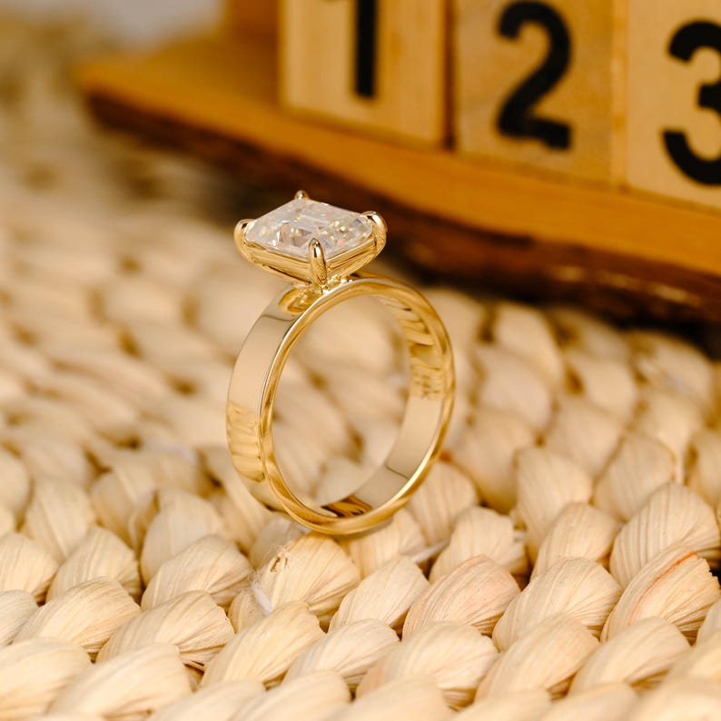 Marquise Cut Cluster Styled Lab Grown Diamond Engagement Ring