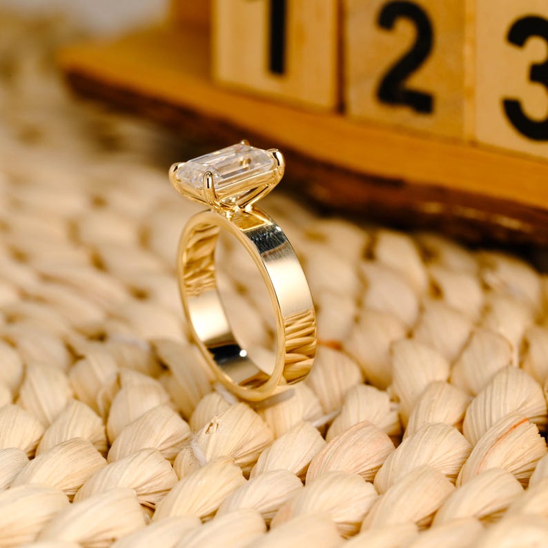Marquise Cut Cluster Styled Lab Grown Diamond Engagement Ring