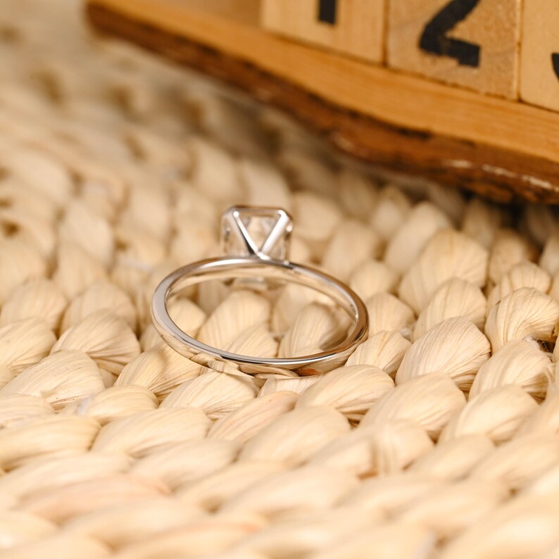 Marquise Cut Cluster Styled Lab Grown Diamond Engagement Ring