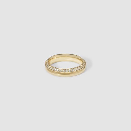 0.012 TCW Round Stones Lab Grown Diamond Wedding Band (US Size 4 Ready To Ship)