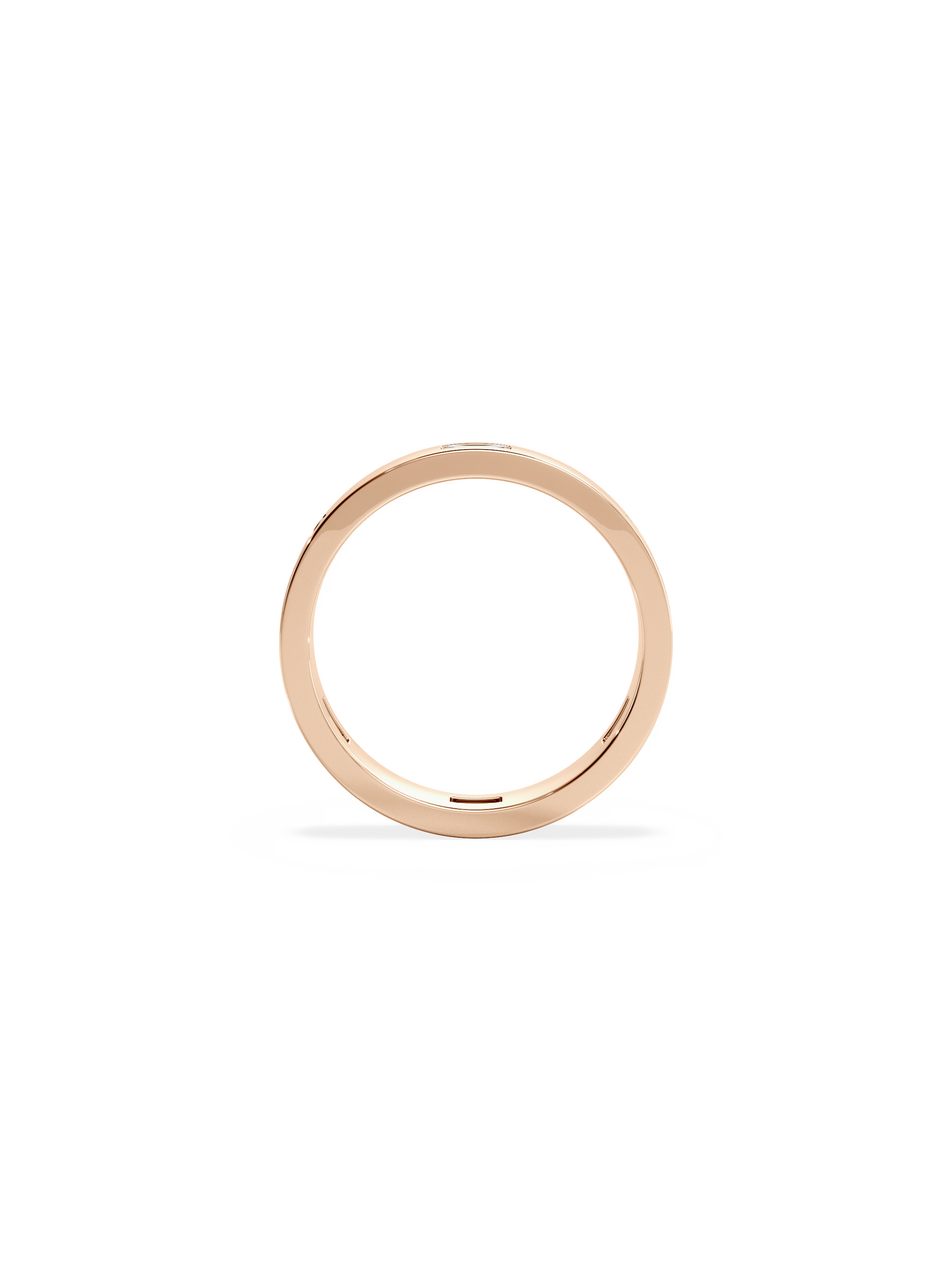 0.37 CT Round Full Eternity Lab Grown Diamond Wedding Band