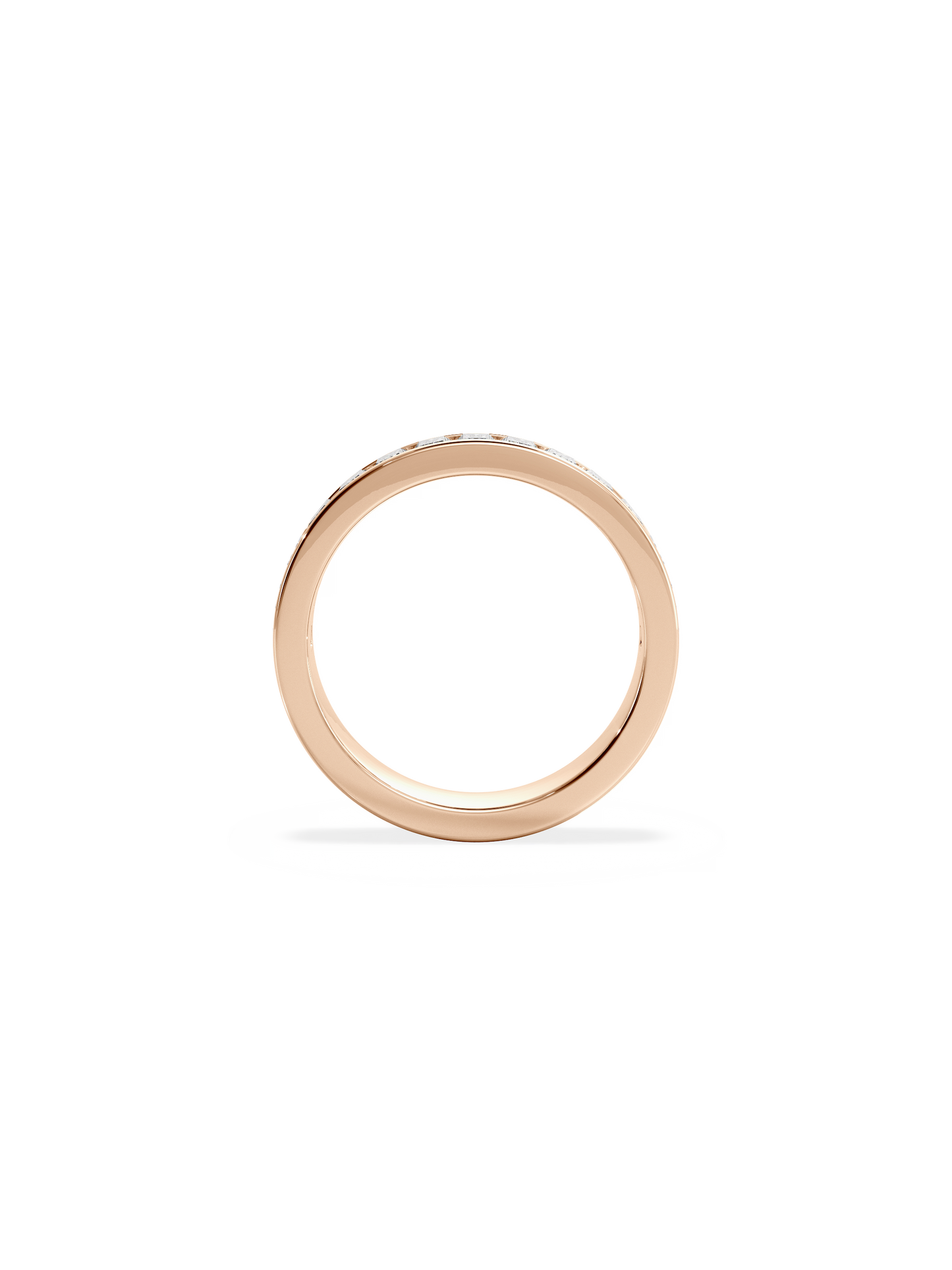 0.37 CT Round Full Eternity Lab Grown Diamond Wedding Band