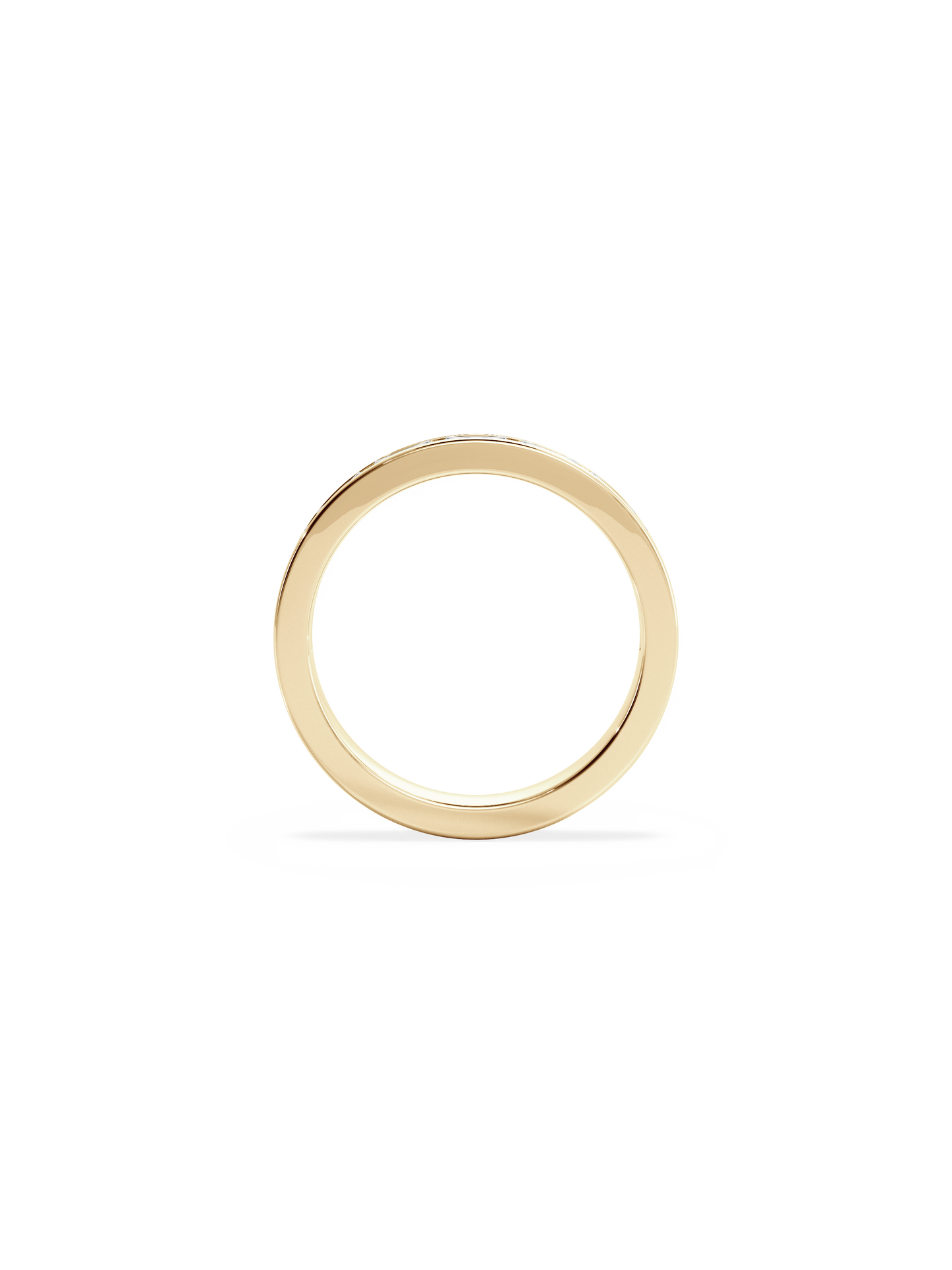 0.37 CT Round Full Eternity Lab Grown Diamond Wedding Band