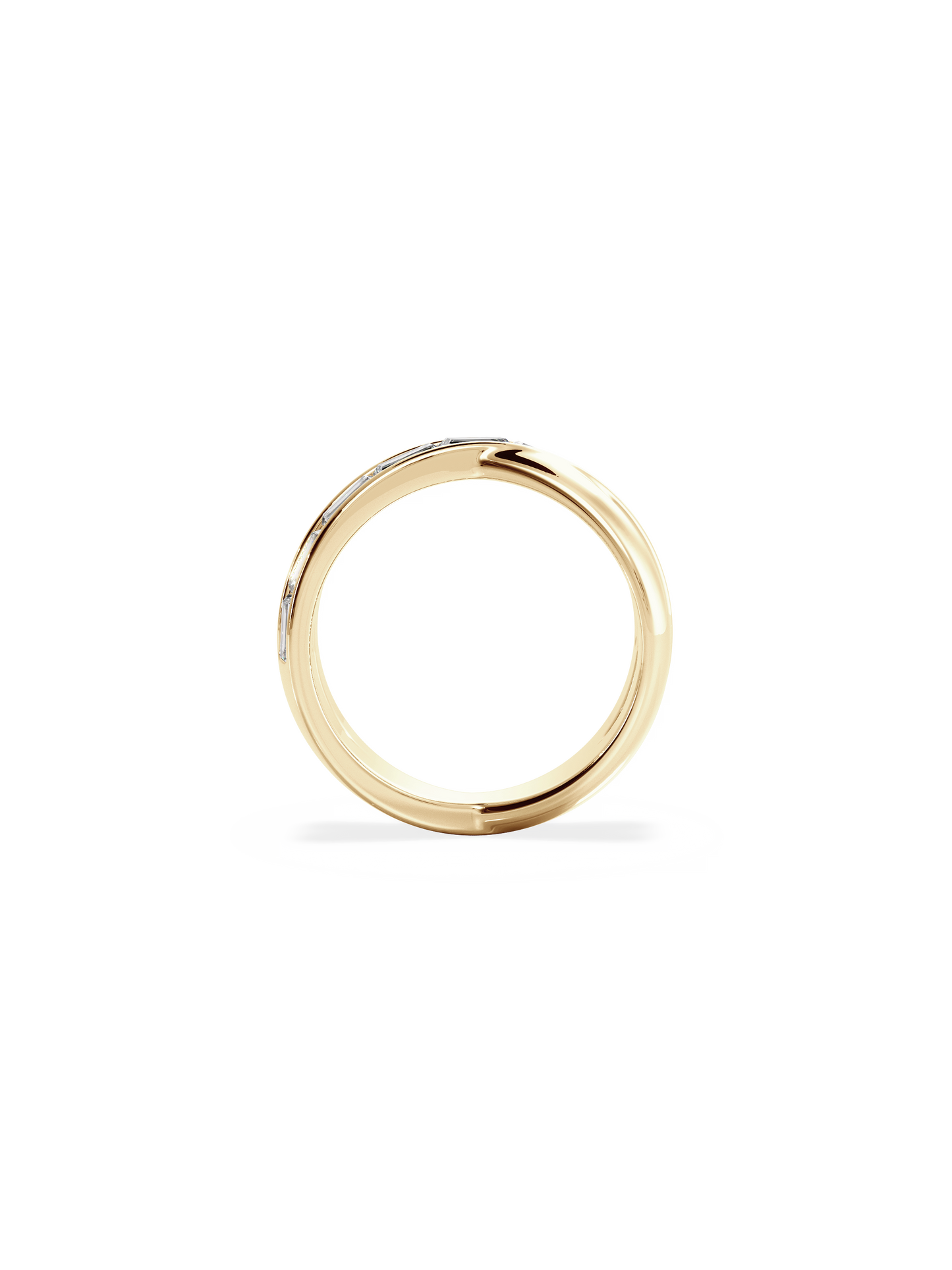 0.37 CT Round Full Eternity Lab Grown Diamond Wedding Band
